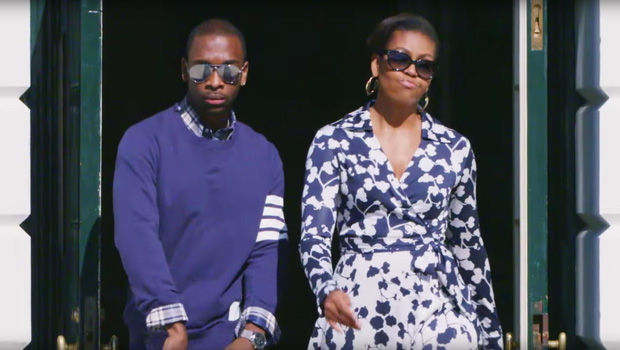 VIDEO/ Michelle Obama, një repiste e shkëlqyer