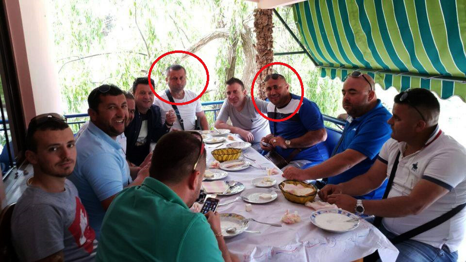 FOTO/ Kushëriri i Saimir Tahirit  dolli pa fund për drogën me kreun e policisë kufitare