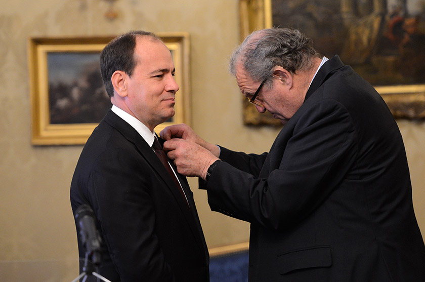 Presidenti Nishani në Maltë, dekoratë e lartë nga Princi