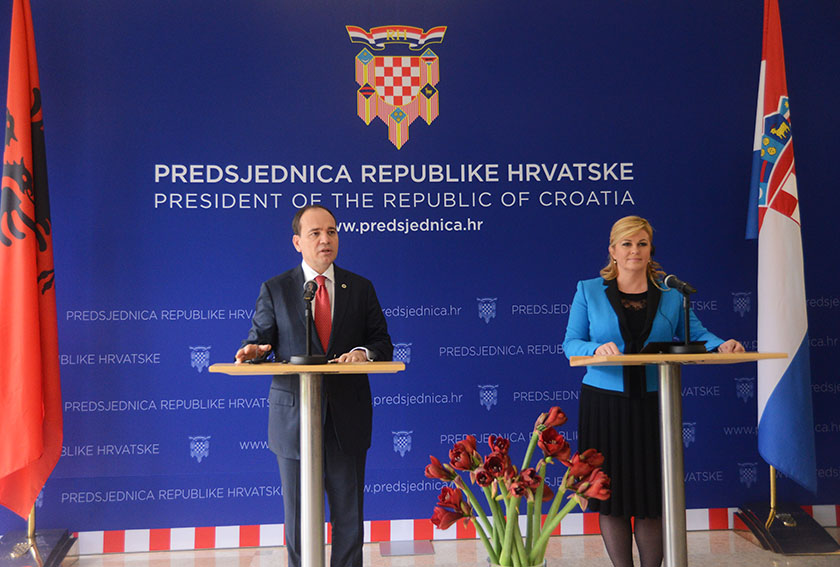 Nishani inkurajon biznesin me Kroacinë