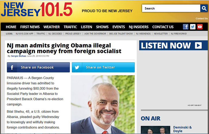 FOTO/ Blerja e një foto të Ramës me Obamën, jehonë edhe në mediat amerikane