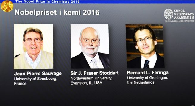 Nobelin në Kimi e fitojnë tre shkencëtarë për “makinat molekulare”