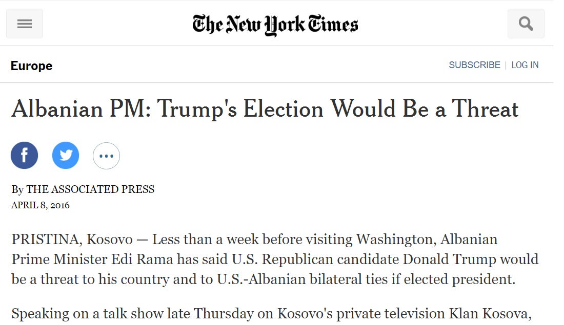 ILIR SECI/..Edi Rama did it again!