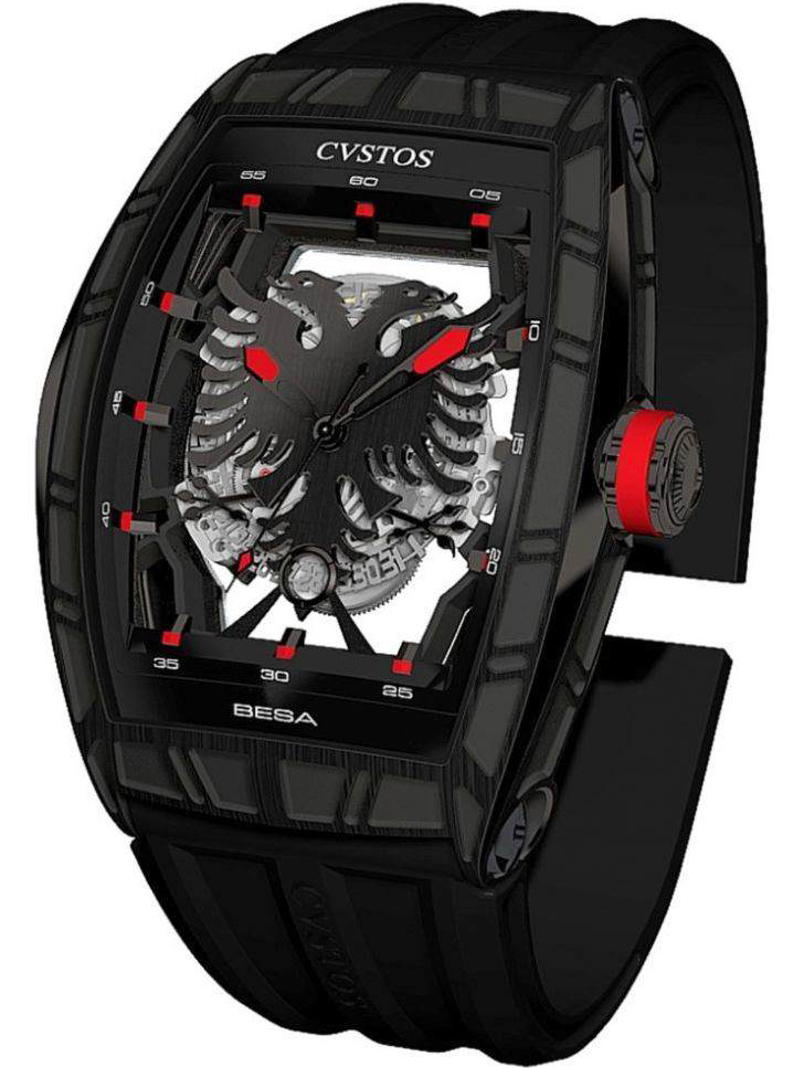 Zvicerania CVSTOS prodhon orë me shqiponjën dykrenare “Besa Edition”