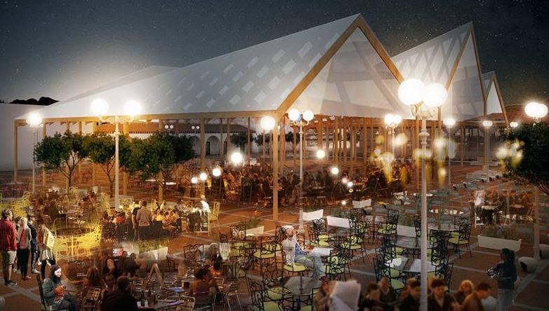 PAZARI I RI/ Dalin fotot, Veliaj kapet në rrenë për projektin, u bë nga Basha