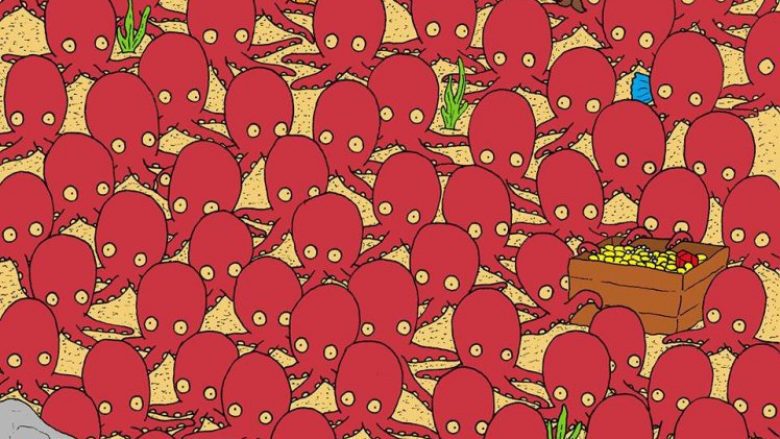 FOTO LOJË/ E gjeni dot peshkun?