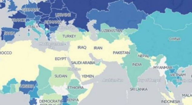 Harta, shtetet ku konsumohen më shumë pije alkoolike