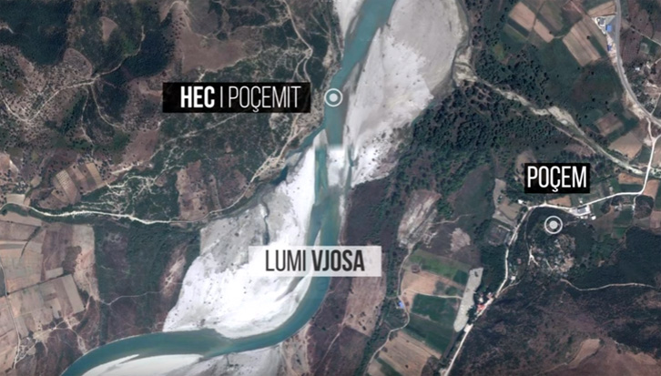 Shkatërrimi i Vjosës, të hënë seanca e parë gjyqësore kundër HEC-it të Poçemit