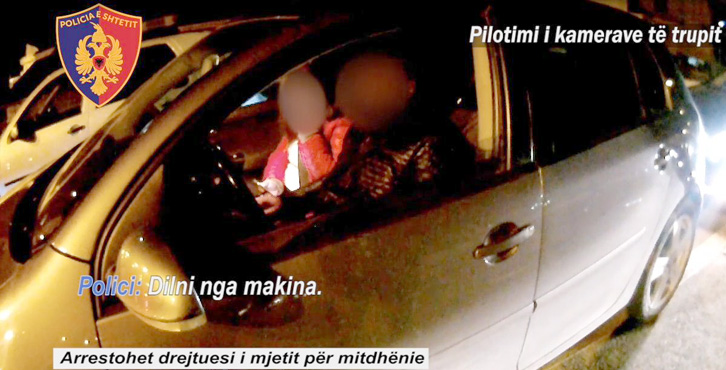 VIDEO/ Shoferi i dehur përfundon në pranga, dështon tentativa e korruptimit të policit