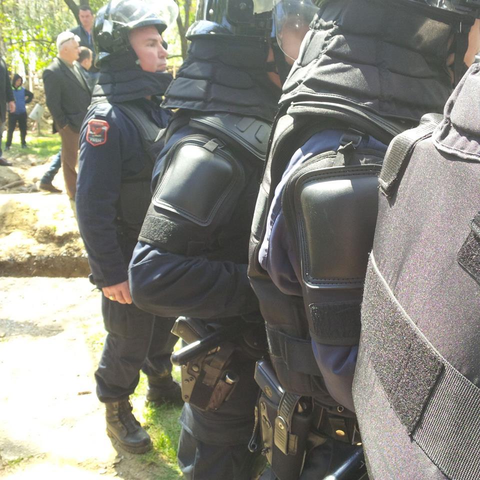 Në protestë grupi i zjarrit i forcave speciale, ja fotot