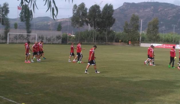 FOTO/Kombëtarja, stërvitja e fundit para ndeshjes me portugezët