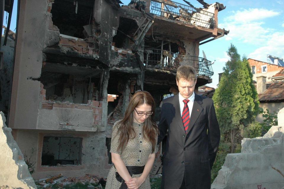 FOTO/Princ Leka dhe princesha Elia në Kumanovë