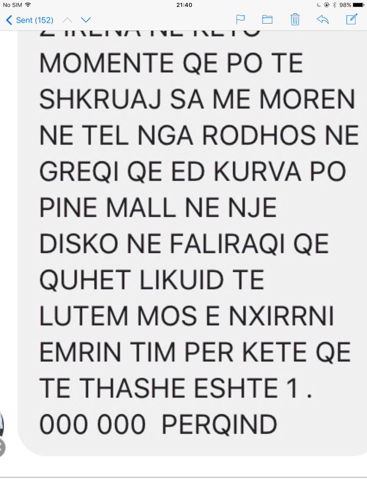 “Ky merr mall në Rodos!”