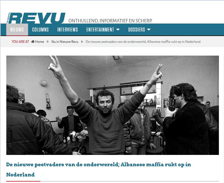 REVISTA HOLANDEZE/ Mafia shqiptare po tmerron Holandën, ja aktiviteti dhe zonat e veprimit