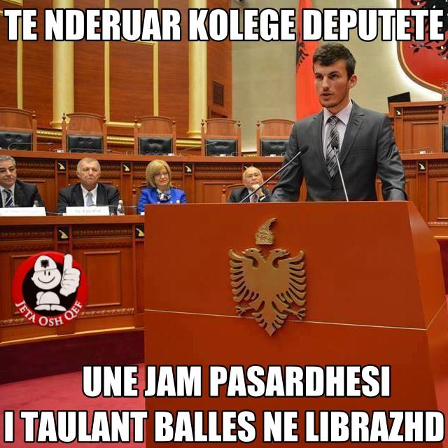 FOTO HUMOR/ Gjendet pasardhësi i Taulant Ballës…
