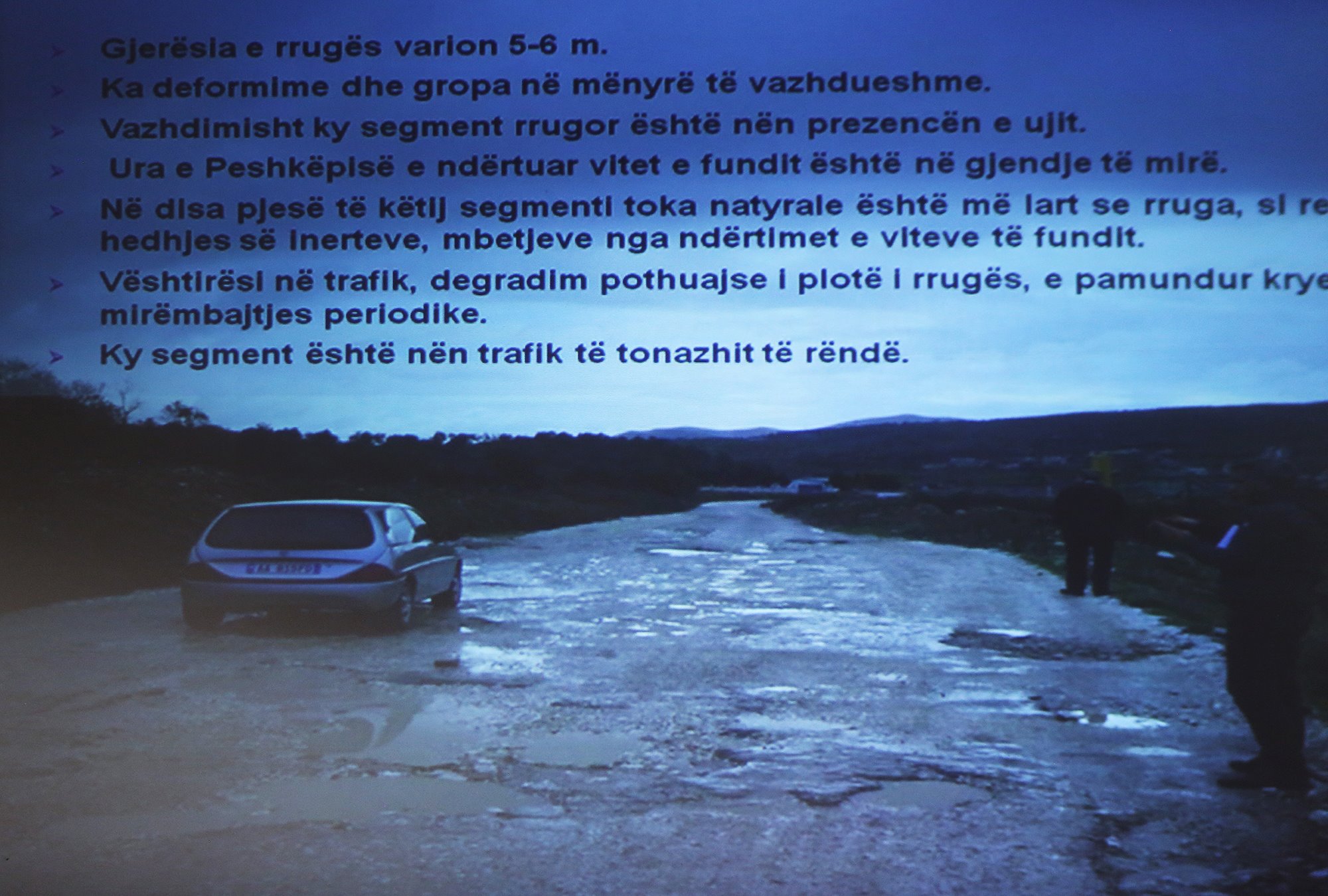 FOTO&SKICA/4 momentet e ndërtimit të rrugëve nga qeveria Rama