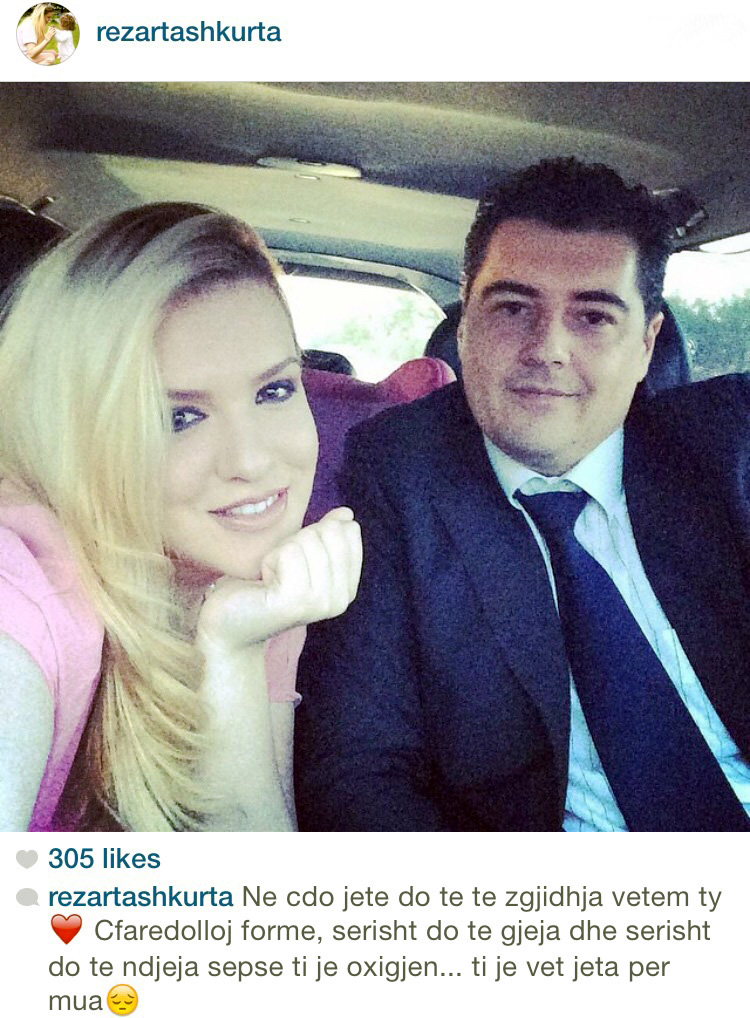 Rrezarta Shkurta dedikim nostalgjik dhe plot dashuri për Ermal Hoxhën, bashkëshortin e saj të arrestuar
