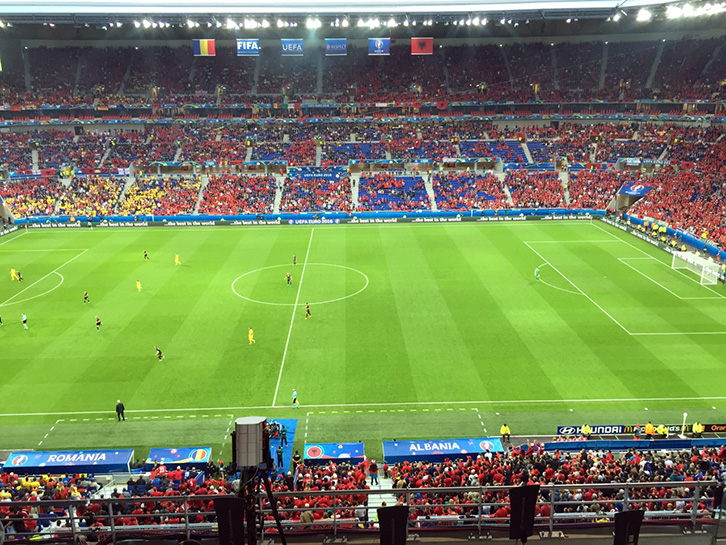 EURO 2016/ Shqipëri – Rumani minuta 23, Lenjani nuk shënon me portën bosh