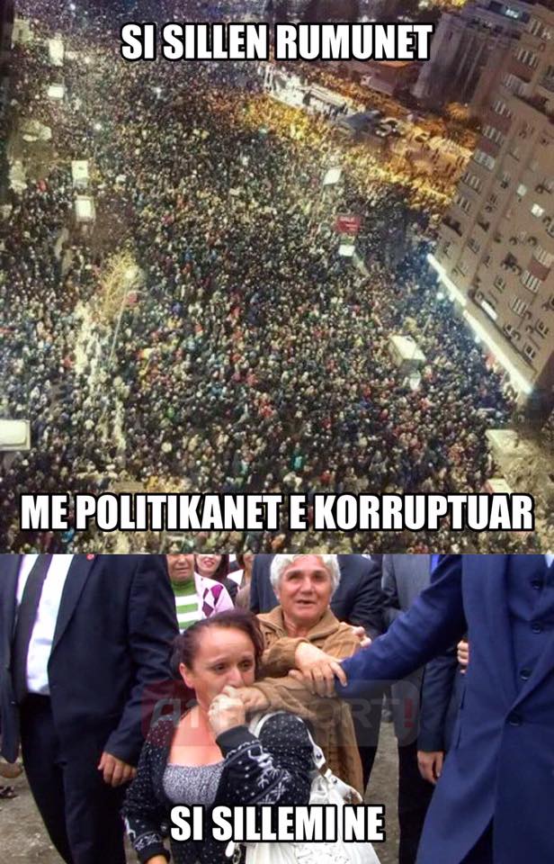 FOTOSMART/ Dallimi mes rumunëve dhe shqiptarëve në këtë foto