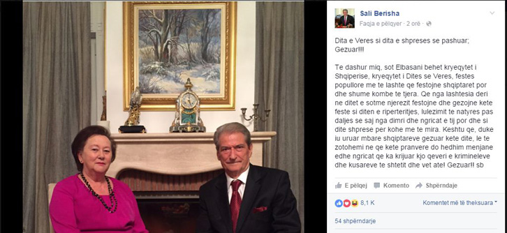 SALI BERISHA/ Këtë pranverë të hedhim mënjanë edhe qeverinë e ngricave, kriminelëve dhe kusarëve