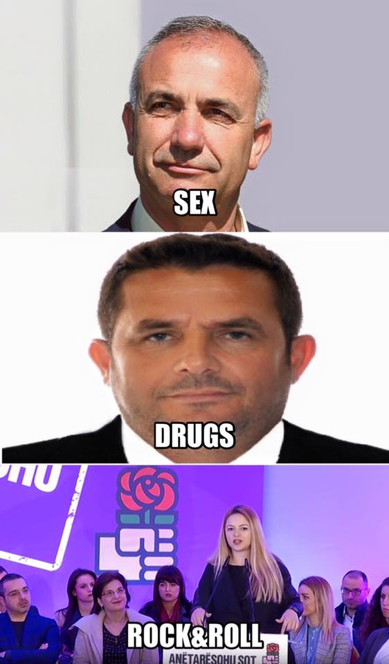 FOTO HUMOR/ Trekëndëshi i filozofisë politike shqiptare…!