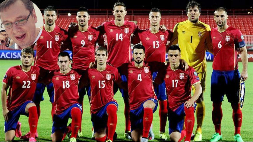 Kryeministri Vucic “në bankinën” serbe, si garanci për futbollistët në “Elbasan Arena”