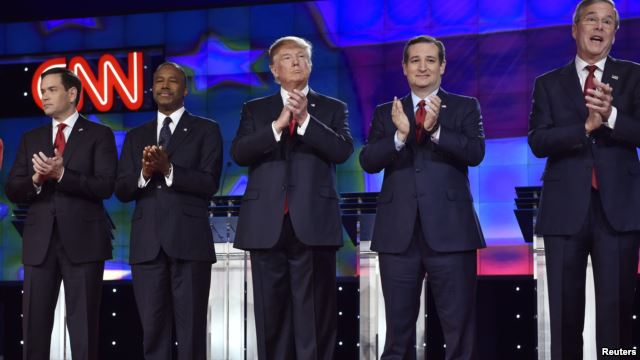 Debati i kandidatëve republikanë për president: Ja batutat mes Trump dhe Jeb Bush