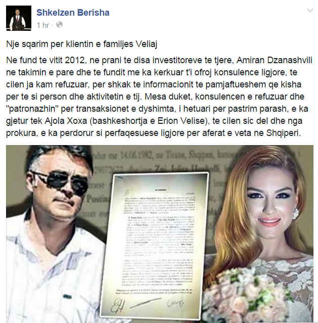 Shkëlzen Berisha: Atë që unë ia refuzova Dzanashvilit, ia ofroi Ajola Xoxa