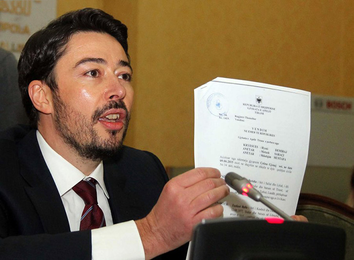 Komisioni hetimor për CEZ, Shkëlzen Berisha – Taulant Ballës: I dënuar kryetar…, ti mbetesh palaço i Ramës!