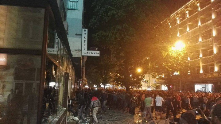 Ndizet Shkupi, shkatërrohet zyra e Presidentit Ivanov