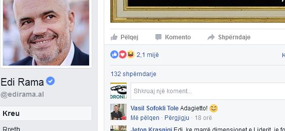 DENONCIMI/ Drejtori na detyron të shpërndajmë postimet e kryeministrit dhe ministrit