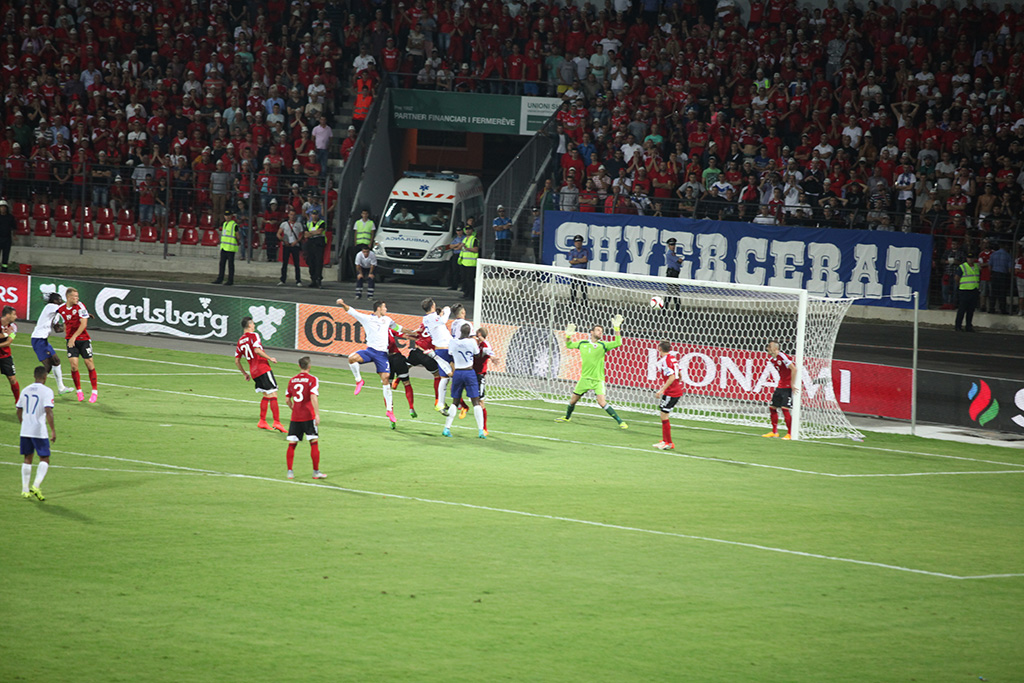 FRANCË 2016/ Shqipëria humbet 0 – 1 me gola ndaj Portugalisë…, por barazon me shtylla