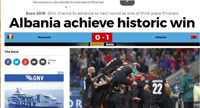 Mediat ndërkombëtare: Historia shkruhet, e gjithë bota tashmë e njeh Shqipërinë!