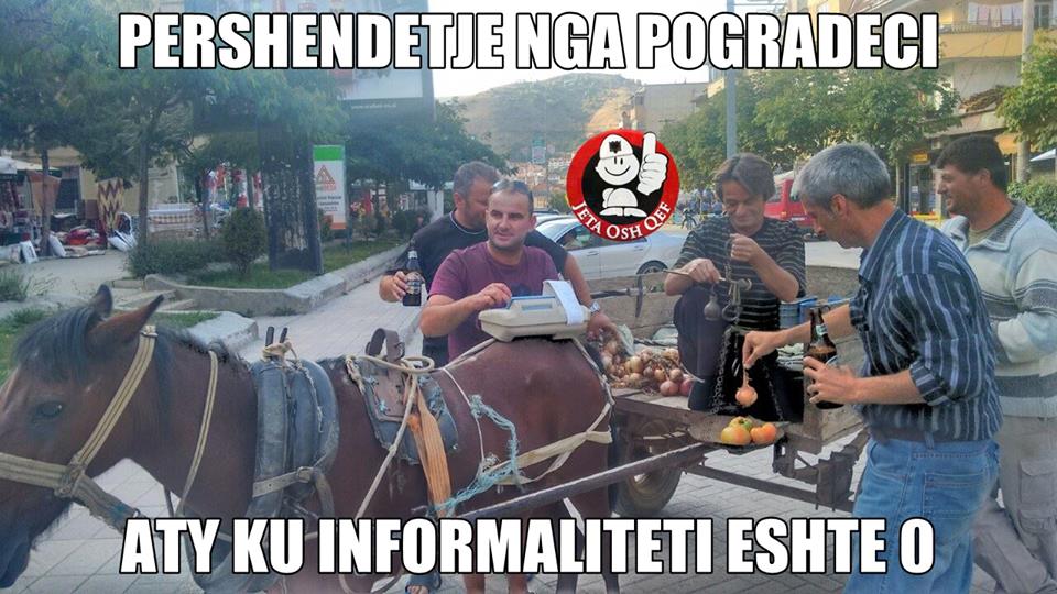 FOTO HUMOR/ Në Pogradec era shtet, informaliteti ”0” (zero)