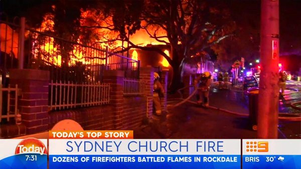 Digjet edhe kisha ortodokse maqedonase ne Sidney