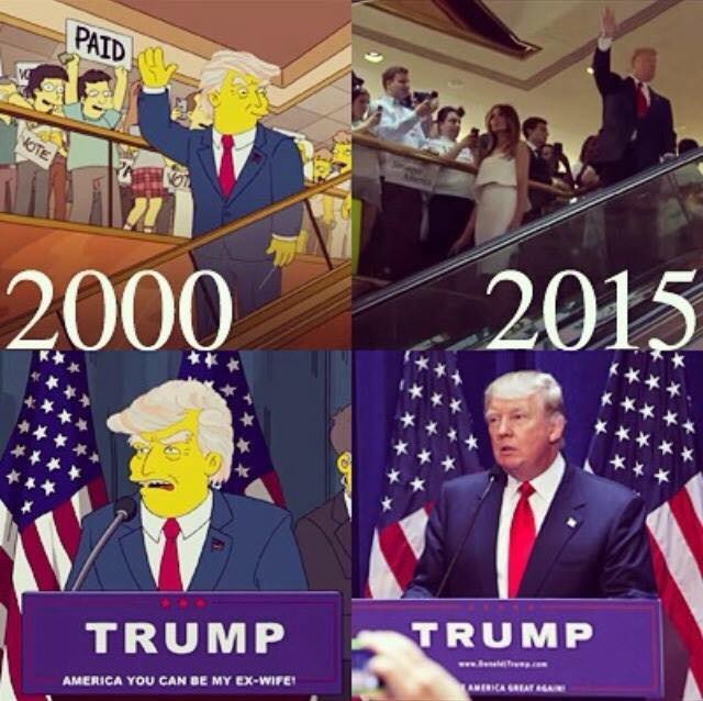 VIDEO/ “Simpson” e parashikoi fitoren e Trump 16 vjet më parë