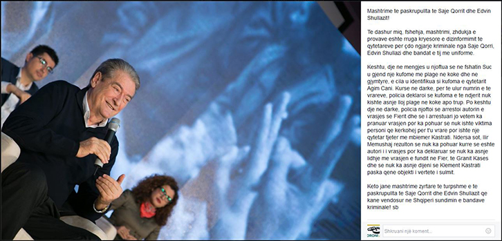SALI BERISHA/ Mashtrimet e paskrupullta të Saje Qorrit dhe Edvin Shullazit