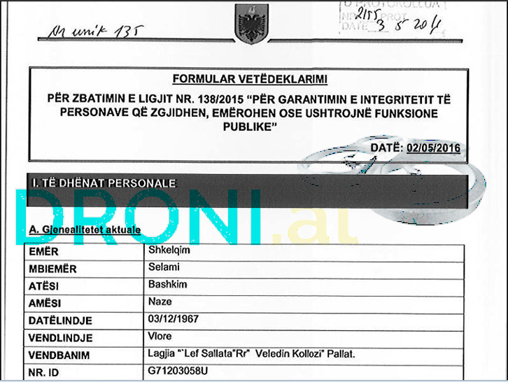 DETAJE/ Deputeti LSI ka ndërruar mbiemrin, mospërputhje informacioni gjatë vetëdeklarimi