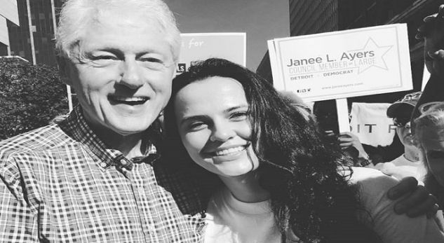 Shqiptarja kandidate për Kongresin Amerikan, entuziazmon Bill Clinton