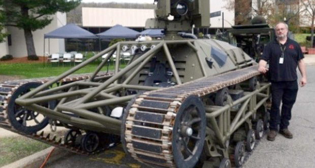 VIDEO/ SHBA-të ndërtojnë tankun-dron