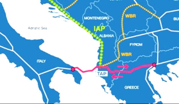 Gazsjellësi Joniano-Adriatik, vendet e Ballkanit ngrenë njësinë e projektit