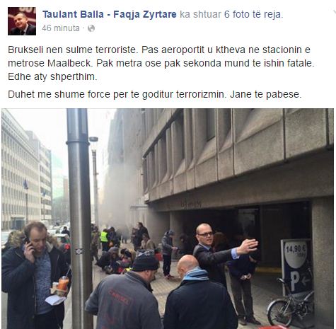 Taulant Balla i shpëton atentatit