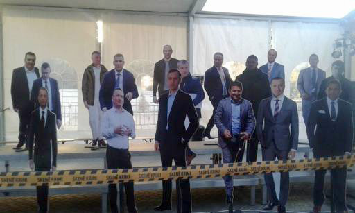 FOTO LAJM/ Në protestën e opozitës sot ishin edhe Elvis Rroshi, Mark Frroku, Klemend Balili, etj…