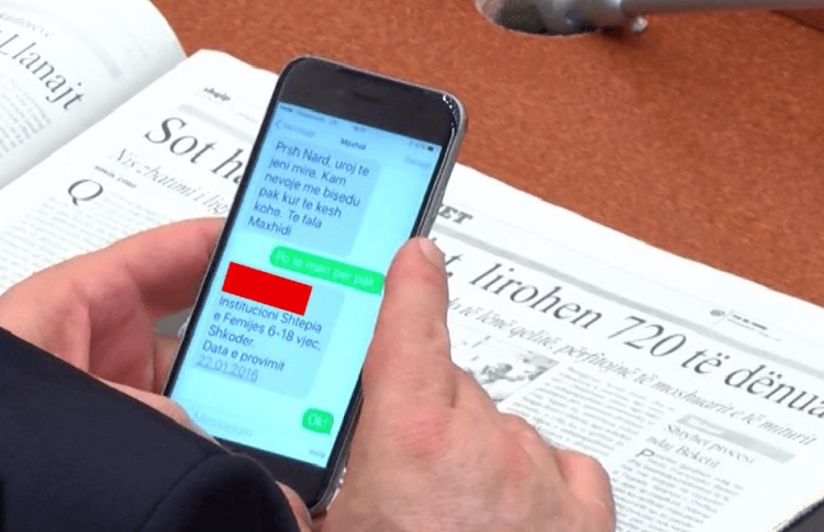 FOTO/Mesazhi që i erdhi Nard Ndokës