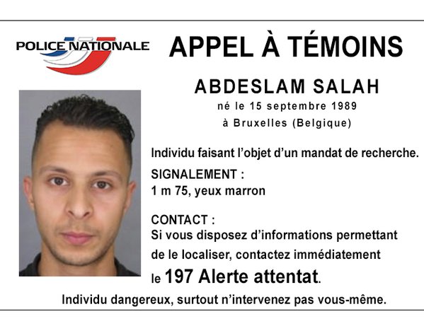 Salah Abdeslam, terroristi i vetëm i gjallë, personi më i kërkuar në Europë