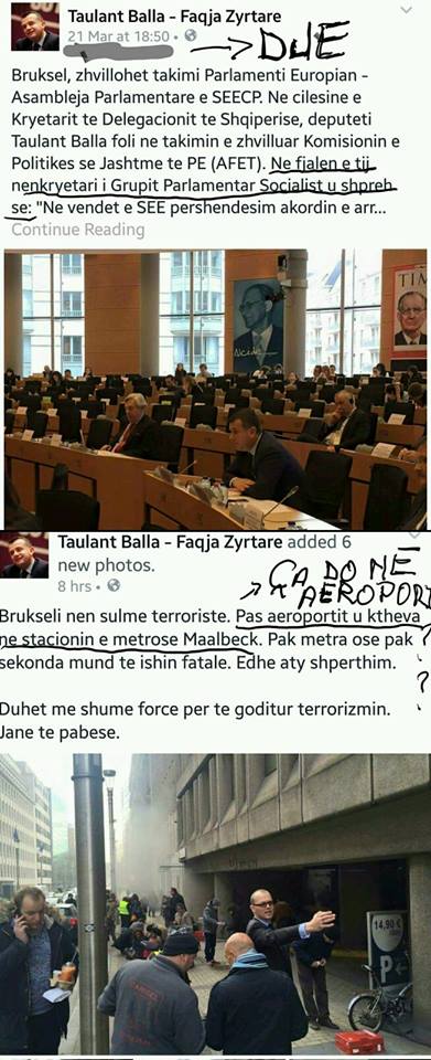 Taulant Balla, a ishte vërtet tek metroja Maalbeck!!