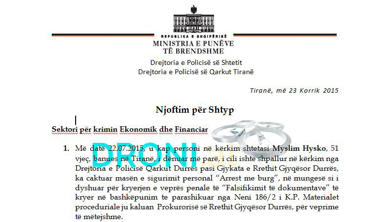 FOTO/ Policia e Tiranës e Durrësit njoftim për të njëjtin të arrestuar, kur të bëhet bilanci suksesi numërohet dyfish