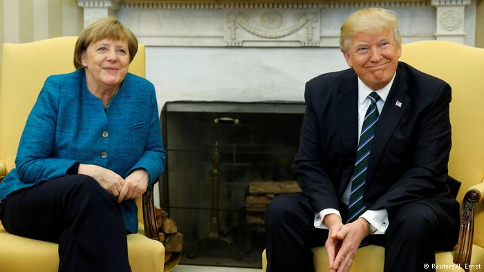 Trumpi i tensionuar takon sovranen Merkel