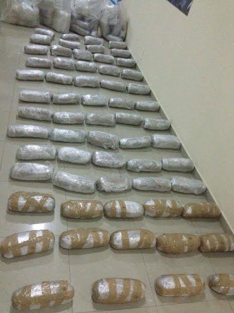 Fier, kapet 121 kg kanabis, me destinacion Italinë