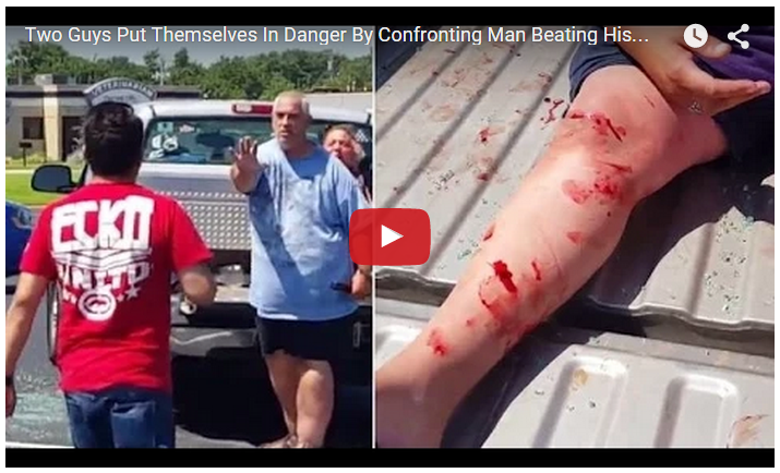 VIDEO/ Burri dhunon gruan, dy djem ndërhyjnë dhe ia marrin hakun